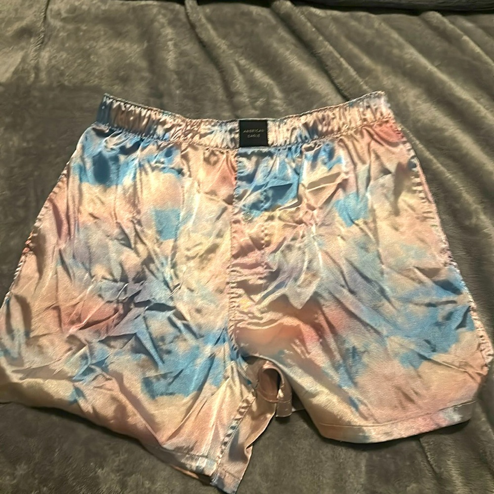 American Eagle Satin Boxer Shorts / Lounge Shorts